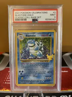 2021 Pokemon Celebrations PSA 9Graded Card Set Trio - Image 3