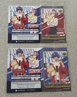 Nao Inabe & Akina Myodo ROUND 1 X Cardfight Vanguard Promo Exclusive Card SET! - Image 1