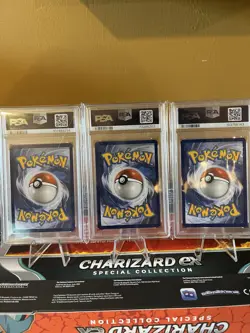 2021 Pokemon Celebration PSA 10 Graded Card Set Trio - Image 2