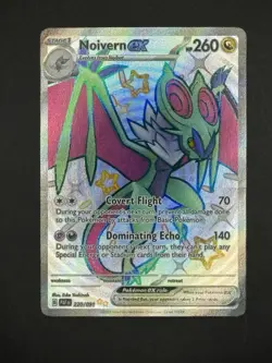 Noivern ex 220/091 Paldean Fates (PAF) NM Shiny Full Art Pokemon Card - Image 1