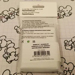 Mimikyu Scribbles Deck Shield 65 Count Pokemon Card Sleeves Official Product - Image 2