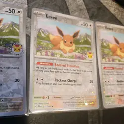 Prismatic Evolutions Eevee 074/131 Holo Pokemon Day 2025 Stamped Promo Card - Image 3