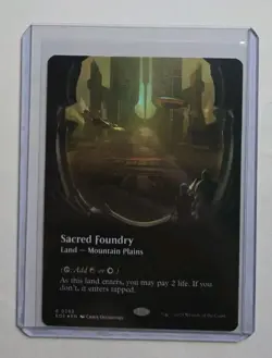 Sacred Foundry - #282 Foil (Borderless) Edge of Eternities - Mtg - Image 1