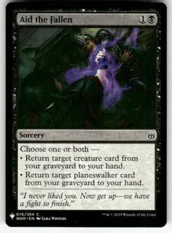 AID THE FALLEN #76 (COMMON) MTG THE LIST REPRINTS - Image 1