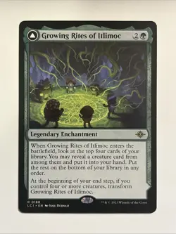 GROWING RITES OF ITLIMOC mtg Lost Caverns of Ixalan LCI 0188 - Image 1