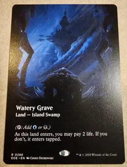 Watery Grave - #286 Regular (Borderless) Edge of Eternities - Mtg - Image 1