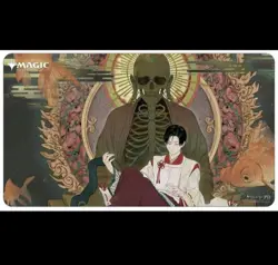 Tainted Pact Playmat Japanese Painting Mystical Archive Mtg - Image 1