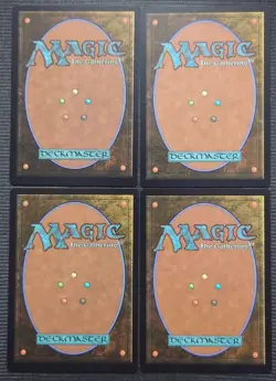 Mtg Rare 4-Piece Set Of Brilliant Spirit Base English Version Promo Sch - Image 3