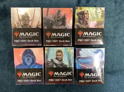 Mtg Deck Case Ultra Pro 6 Types Set - Image 1