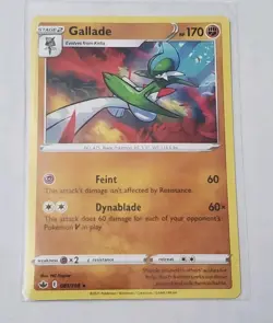 Gallade 081/198 Rare - Chilling Reign Pokemon Card Near Mint Condition - Image 1