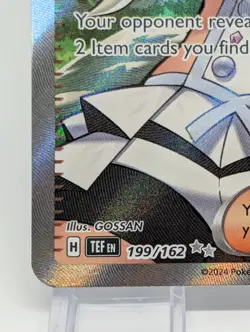 Eri 199/162 Temporal Forces Full Art Trainer Ultra Rare Pokemon TCG - Image 4