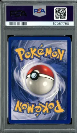 1999 POKEMON BASE SET UNLIMITED #12 NINETALES-HOLO PSA 7 - Image 2