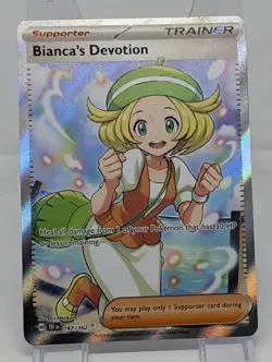 🔥 Bianca's Devotion - 197/162 - Temporal Forces - NM - Pokemon - Image 1