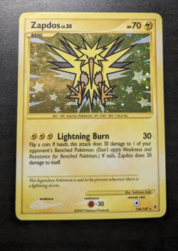 Zapdos 150/147 Holo - Pokemon Supreme Victors Holo Rare TCG - Light Play LP - Image 1