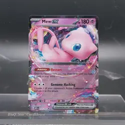 Mew ex - 151/165 Double Rare Scarlet and Violet 151 Pokemon TCG - Image 1
