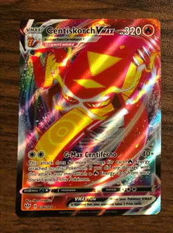 Pokemon TCG CENTISKORCH VMAX Darkness Ablaze 034/189 Ultra Rare Holo NM - Image 1