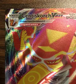 Pokemon TCG CENTISKORCH VMAX Darkness Ablaze 034/189 Ultra Rare Holo NM - Image 2