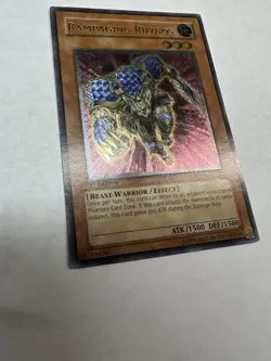Yugioh TCG Rampaging Rhynos (UTR) CDIP-EN031 Cyberdark Impact 1st Edition - Image 3
