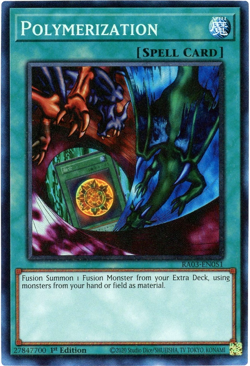 Yugioh! Polymerization A Alternate Art RA03-EN051 Prismatic Collector's Rare PCR - Image 1