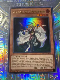 Yugioh Loptr, Shadow of the Generaider Bosses ETCO-EN028 Ultra Rare 1st Ed NM - Image 3