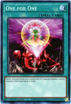 Yugioh! One for One - RA03-EN056 - Prismatic Collector's Rare (PCR) - NM/M - Image 1