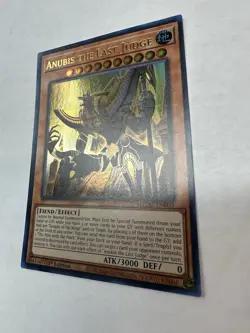 Yugioh TCG Anubis the Last Judge MZTM-EN003 Maze of the Master 1st Edition - Image 2