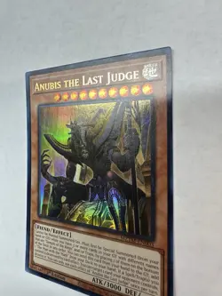 Yugioh TCG Anubis the Last Judge MZTM-EN003 Maze of the Master 1st Edition - Image 5
