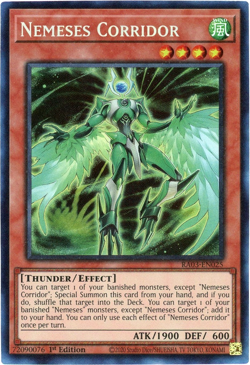 YuGiOh! Nemeses Corridor RA03-EN025 - Prismatic Collector's Rare PCR 1st Edition - Image 1
