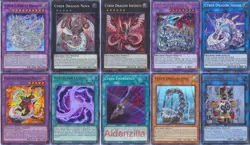 Yugioh Cyber Dragon Deck - Clockwork Knight Sieger Infinity Nova Revsystem - Image 1