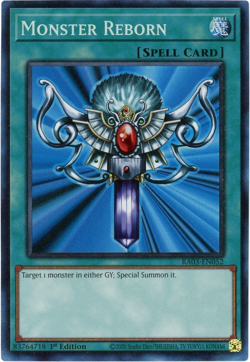 Yugioh! Monster Reborn - RA03-EN052 Prismatic Collector's Rare (PCR) - NM/M - Image 1