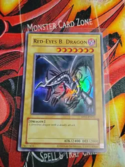 Yugioh Red-Eyes B. Dragon RP01-EN011 Ultra Rare NM 2024 Retro Pack - Image 2