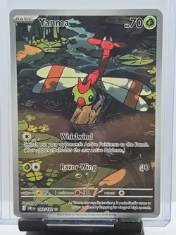 Yanma Basic Pokemon Card Whirlwind Razor Wing 70 HP - Image 1