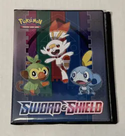 Pokemon - Sword & Shield - GameStop Jumbo Card Binder + 2 Bonus Jumbo Cards - Image 1