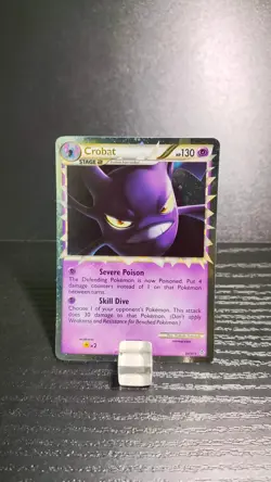Crobat (prime) - HGSS Unleashed 84/95 - Excellent-LP - Pokemon Card - Image 1