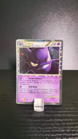 Crobat (prime) - HGSS Unleashed 84/95 - Excellent-LP - Pokemon Card - Image 3