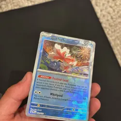 MISPRINT Masterball Goldeen Pokemon Card - Misaligned Texture Error - Image 3