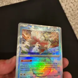 MISPRINT Masterball Goldeen Pokemon Card - Misaligned Texture Error - Image 5