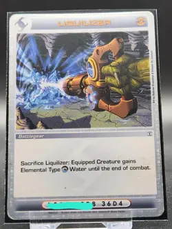 Chaotic Card : Liquilizer Dawn Of Perim Dop First Edition Rare Battlegear - Image 1