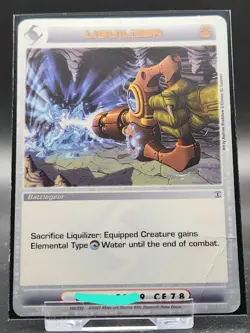 Chaotic Card : Liquilizer Dawn Of Perim Dop First Edition Rare Battlegear - Image 1