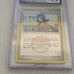 2008 Pokemon Felicity's Drawing Supporter Holo Card #98/106 CGC Mint 9.5 - Image 3