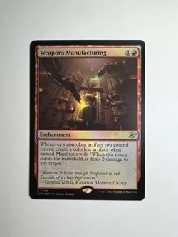 MTG Edge of Eternities - Weapons Manufacturing 0168 R Foil NM/M - Image 1