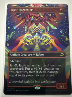 MTG Rust Harvester 0310 (Foil) Edge Of Eternities NM - Image 1