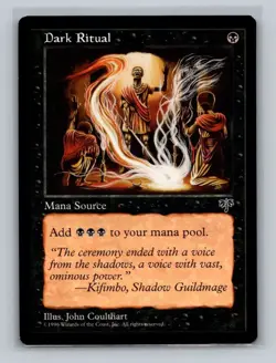 Dark Ritual (NM) Mirage MIR Magic MTG - Image 1