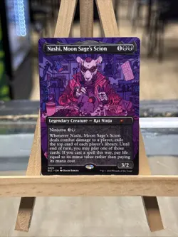 MTG *Nashi, Moon Sage’s Scion X1* Secret Lair 30th Countdown 2022 Magic - Image 1