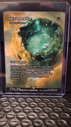 MTG Final Fantasy - Fal'Cie Paradise #44 Borderless (Rare Enchantment) - Image 1