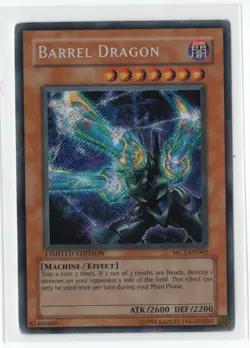 Yugioh Barrel Dragon MC1-EN002 Secret Rare Limited Edition MP - Image 1