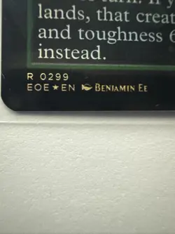 MTG Genemorph Imago Borderless 0299 (FOIL) Edge Of Eternities NM - Image 2