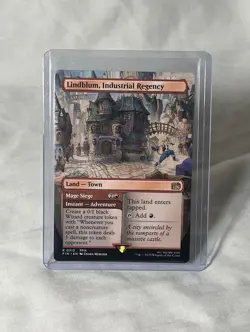Final Fantasy MTG Lindblum Industrial Regency Borderless Rare 0312 Non Foil - Image 1
