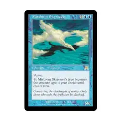 WOTC MtG Onslaught Mistform Skyreaver (R) (Foil) NM - Image 1