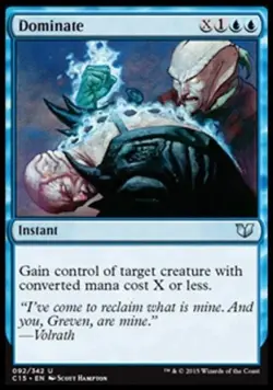 DOMINATE Commander 2015 MTG Blue - Unc - Image 1